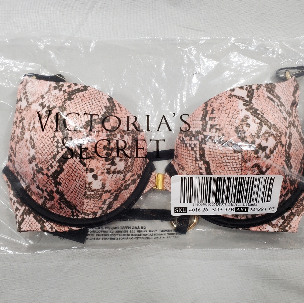 VICTORIA'S SECRET, Very Sexy Push-Up Snake Bra - Picture 11 of 11